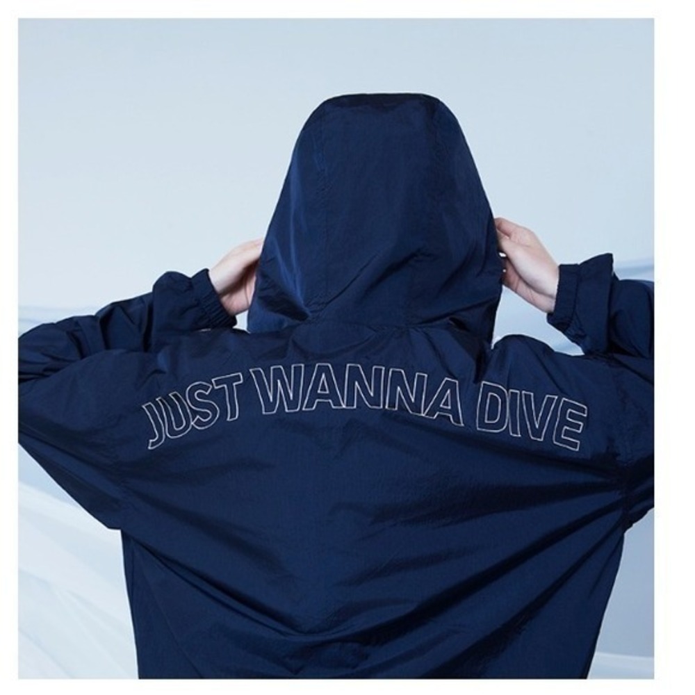 NEW IN BAG.  OFFICIAL BTS SWIM DIVE VERSION Windbreaker Jacket - LARGE